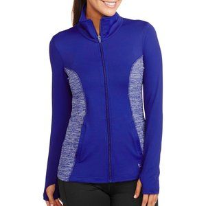 LIKE NEW Danskin NOW Blue Zip-Up Activewear
